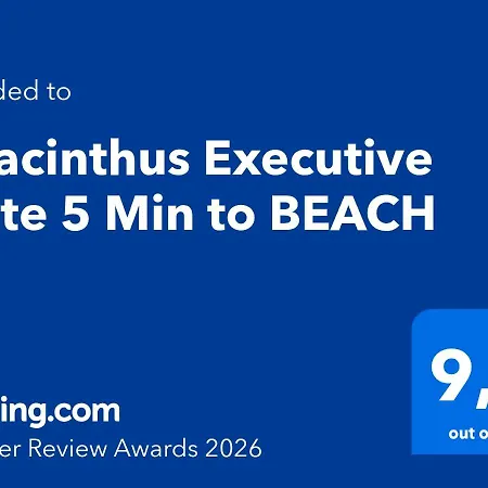 Hyacinthus Executive 5 Min To Apartment